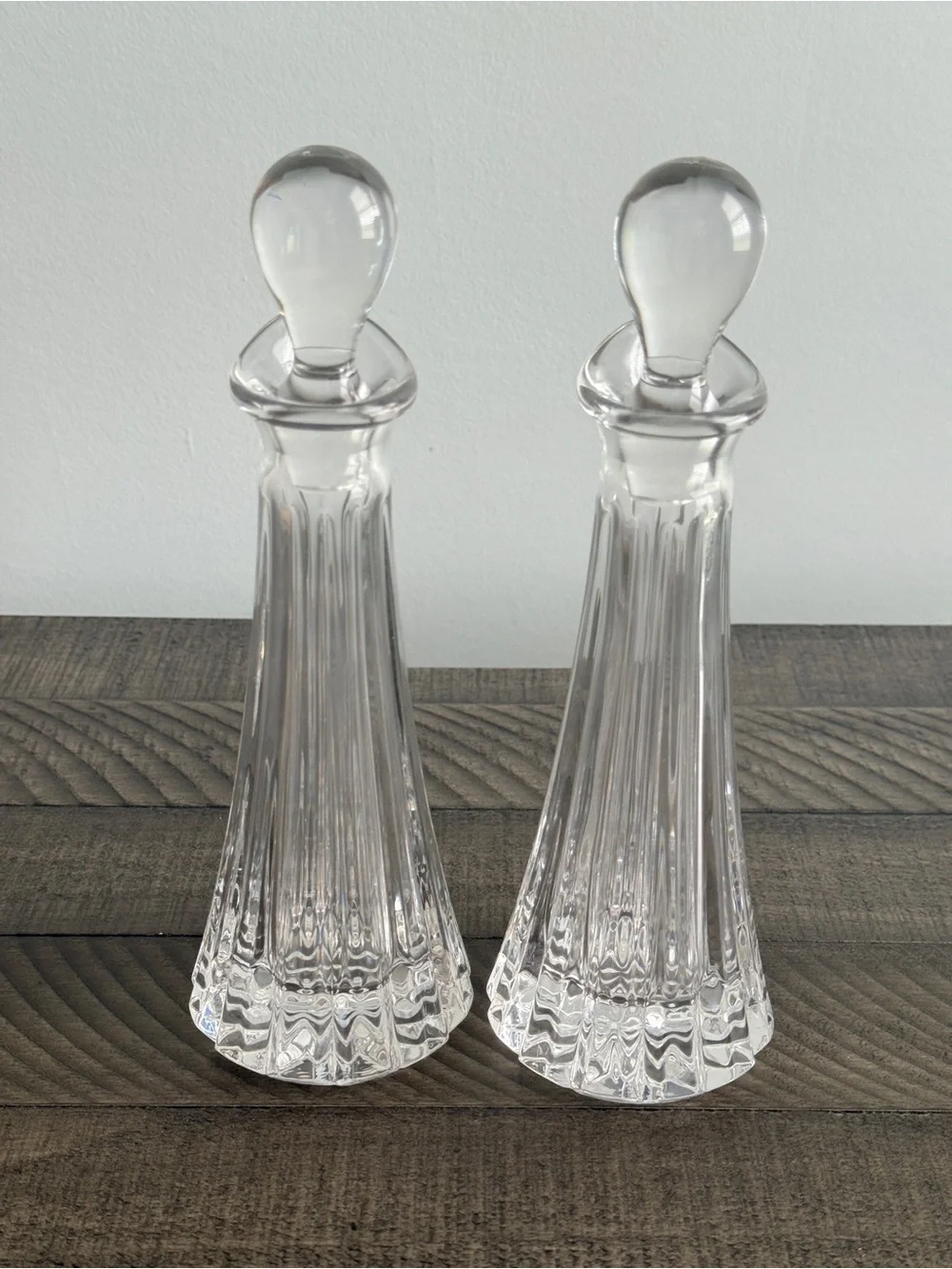 Crystal Cruet Set of 2 Piece Oil & Vinegar Set | Kitchen Tools